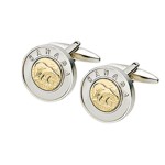 Steel Two-tone 'Toonie' Polar Bear Cufflinks Steel Two-tone 'Toonie' Polar Bear Cufflinks